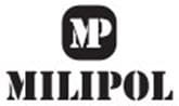 logo black and white milipol security
