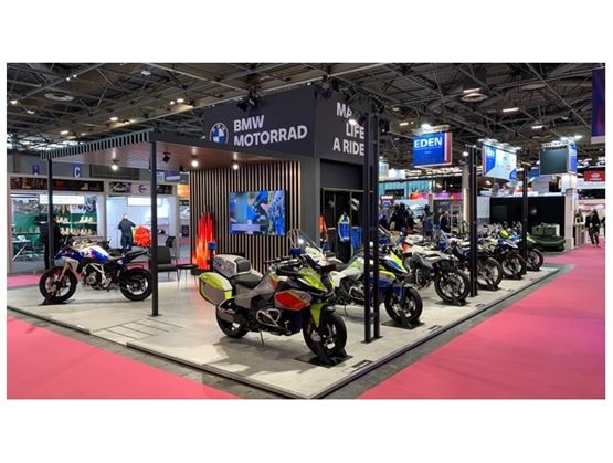 BMW stand at Milipol