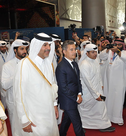 Opening of the Milipol Qatar exhibition with the French Prime Minister