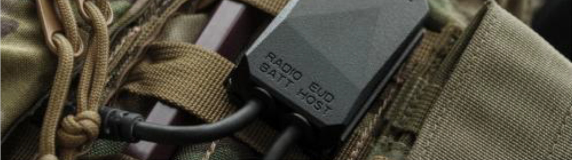 Data hub Fischer KEYSTONE™ 6 on a military vest