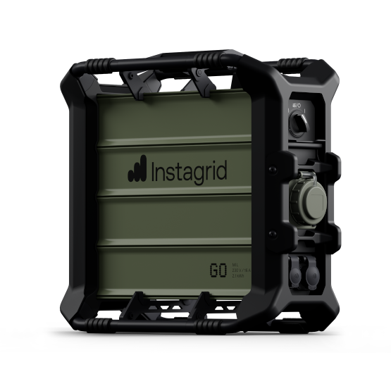 Clean, portable power solution Instagrid GO MIL