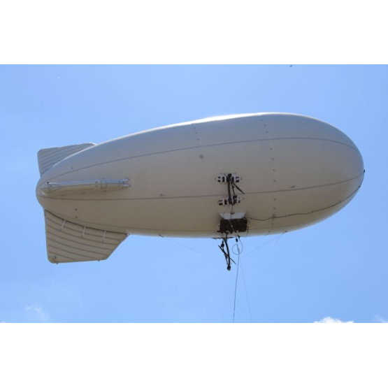 Ballon captif autonome de la société Lium, équipé d’intelligence artificielle.